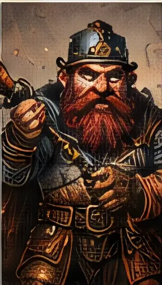 Brukar, Le nain râleur