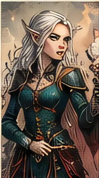 Elyndra, L’elfe érudite