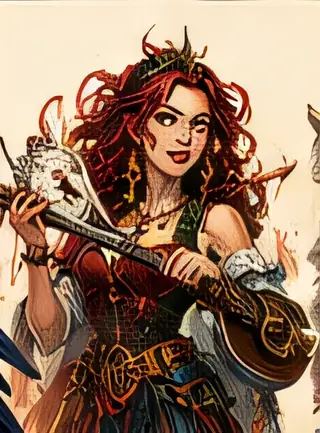 Lyra, La barde